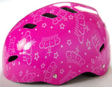 Volare Fahrrad/Skate Helm Rosa - Authentischer Stil und optimale Funktionen für sportliche Skater! Kopfumfang 55-57 cm, TÜV/GS geprüft