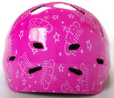 Volare Fahrrad/Skate Helm Rosa - Authentischer Stil und optimale Funktionen für sportliche Skater! Kopfumfang 55-57 cm, TÜV/GS geprüft