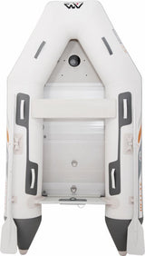 Aqua Marina Deluxe Schlauchboot 4 Personen 277x150cm mit Hochdruck-PVC-Gewebe Sitzbank Paddel Weiß