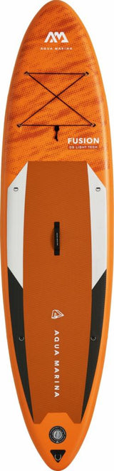 Aqua Marina All-Around SUP Board 330x81cm Reißverschlussrucksack Double Action-Pumpe LIQUID AIR Paddel Einschub-Mittelfinne Sicherheitsleine Orange