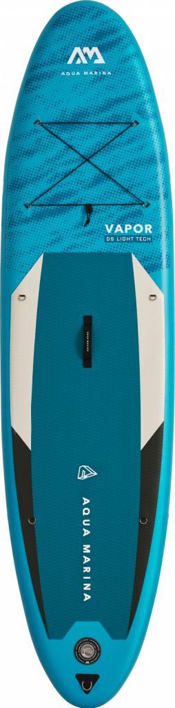Aqua Marina All-Around SUP Board 315x79 cm mit Reißverschlussrucksack Double Action-Pumpe LIQUID AIR Paddel Einschub-Mittelfinne Sicherheitsleine Blau