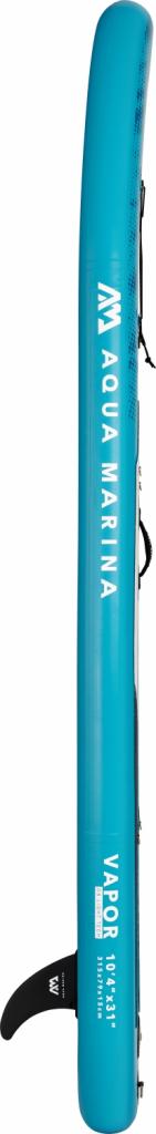 Aqua Marina All-Around SUP Board 315x79 cm mit Reißverschlussrucksack Double Action-Pumpe LIQUID AIR Paddel Einschub-Mittelfinne Sicherheitsleine Blau