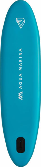 Aqua Marina All-Around SUP Board 315x79 cm mit Reißverschlussrucksack Double Action-Pumpe LIQUID AIR Paddel Einschub-Mittelfinne Sicherheitsleine Blau