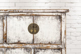 PureHaven Kommode 170x43x104 cm im Vintage Style aus Vollholz handgefertigt stilvolles Design Kieferholz standsicher und stabil