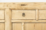 PureHaven Kommode 156x40x81 cm im Vintage Style massive Kommode aus Kiefer-Altholz handgefertigt stilvolles Design standsicher und stabil