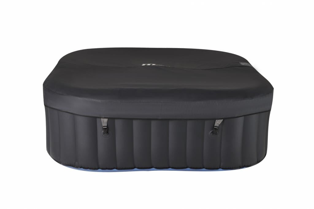 MSpa PureHaven aufblasbarer Whirlpool 158x158x68 cm für 4 Personen selbstreinigend inkl. Filterkatuschen und Abdeckung Leergewicht 24 kg