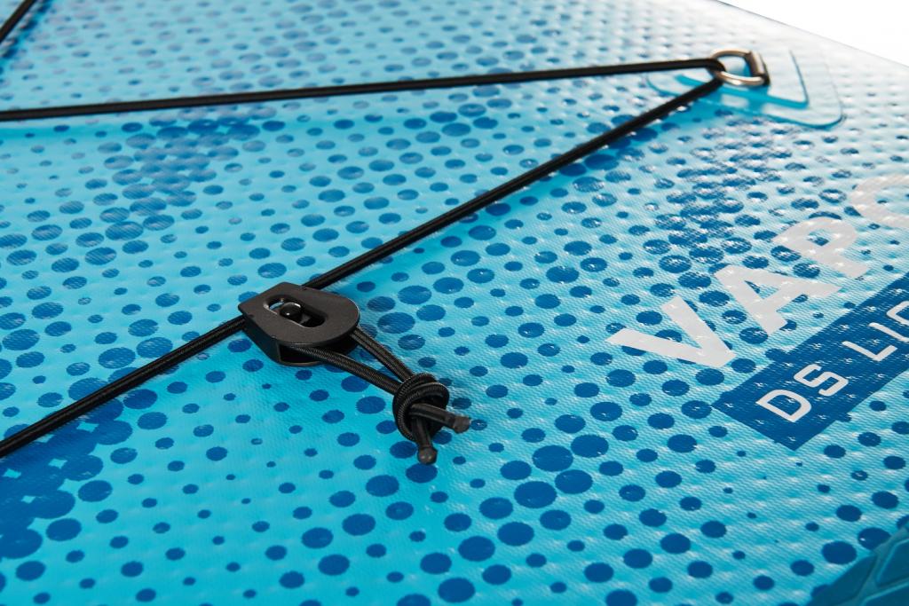 Aqua Marina All-Around SUP Board 315x79 cm mit Reißverschlussrucksack Double Action-Pumpe LIQUID AIR Paddel Einschub-Mittelfinne Sicherheitsleine Blau