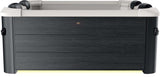 MSpa PureHaven aufblasbarer Whirlpool OSLO 160x160x65cm für 6 Personen 120 Massagedüsen LEDs Heizung App-Steuerung Desinfektion selbreinigend Braun