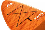 Aqua Marina All-Around SUP Board 330x81cm Reißverschlussrucksack Double Action-Pumpe LIQUID AIR Paddel Einschub-Mittelfinne Sicherheitsleine Orange