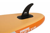 Aqua Marina All-Around SUP Board 340x84cm Reißverschlussrucksack Double Action-Pumpe LIQUID AIR Paddel Einschub-Mittelfinne Sicherheitsleine Orange
