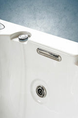 PureHaven American Outdoor-Whirlpool 215x215 cm 5 Personen Rücken- Gesäß- Nacken- & Fußreflexzonenmassage Filtersystem Wasserfall 1650 L