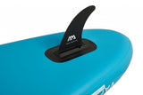Aqua Marina All-Around SUP Board 315x79 cm mit Reißverschlussrucksack Double Action-Pumpe LIQUID AIR Paddel Einschub-Mittelfinne Sicherheitsleine Blau