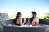 MSpa PureHaven aufblasbarer Whirlpool 173x173x70 cm für 6 Personen selbstreinigend inkl. Filterkatuschen und Abdeckung Leergewicht 38 kg