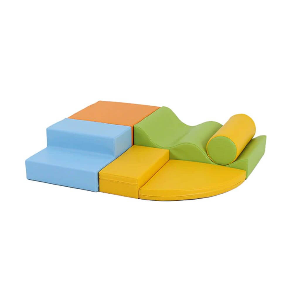 IGLU Set 28 - 6 XL Spielbauklötzen aus Schaumstoff für Kinder - Kreative Softbausteine zum Klettern und Krabbeln