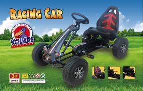 Volare Go Kart Rennwagen - Jungen - groß - Luftreifen