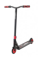 JD Bug Freestyle Stunt Scooter schwarz rot Anubis Tretroller Stuntroller bis 100kg belastbar