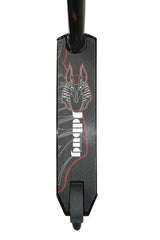 JD Bug Freestyle Stunt Scooter schwarz rot Anubis Tretroller Stuntroller bis 100kg belastbar