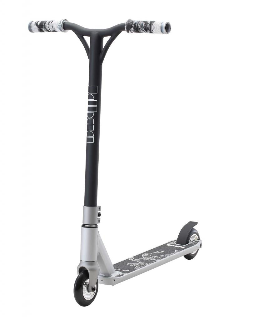 JD Bug Freestyle Stunt Scooter Dark Knight Pro schwarz grau Tretroller Stuntroller bis 100kg belastbar