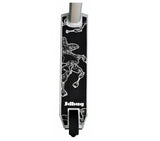 JD Bug Freestyle Stunt Scooter Dark Knight Pro schwarz grau Tretroller Stuntroller bis 100kg belastbar
