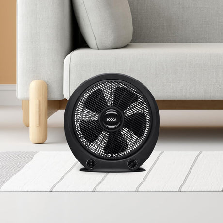 Jocca Bodenventilator im Wohnzimmer