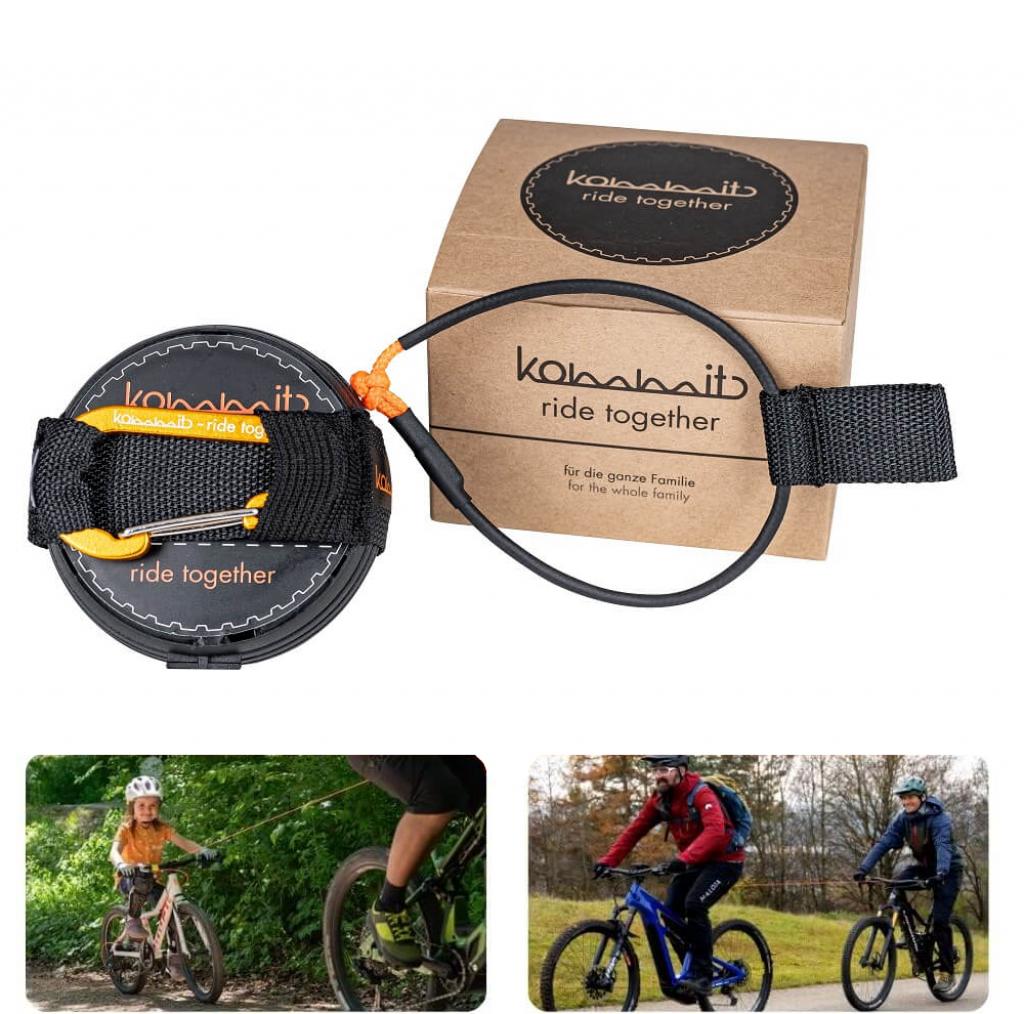 kommit® Zugsystem für Fahrräder und E-Bikes Seilsystem perfekt für Kinder
