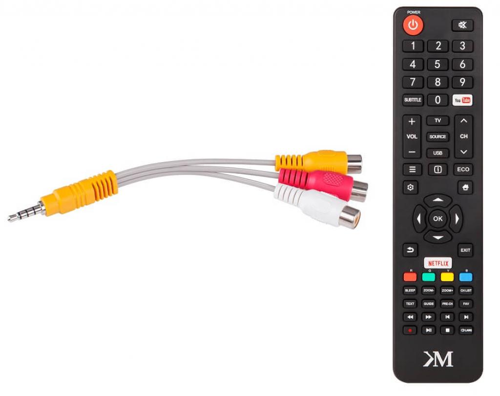 Krüger & Matz KM0232-S6 32 Zoll HD-ready WLAN Smart TV DVB-T2/S/C USB EEK: E