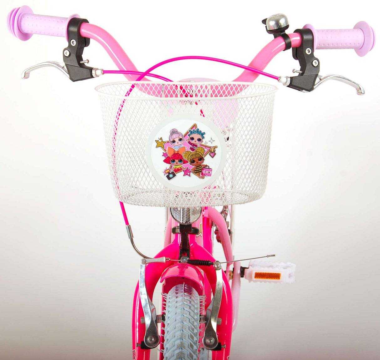 LOL Surprise Kinderfahrrad - Mädchen - 18 Zoll - Pink - 2 Handbremsen