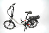 B-WARE - LOVELEC Lugo Silber Klapp E-Bike 10Ah Batterie Klappfahrrad Outdoor Campingfahrrad