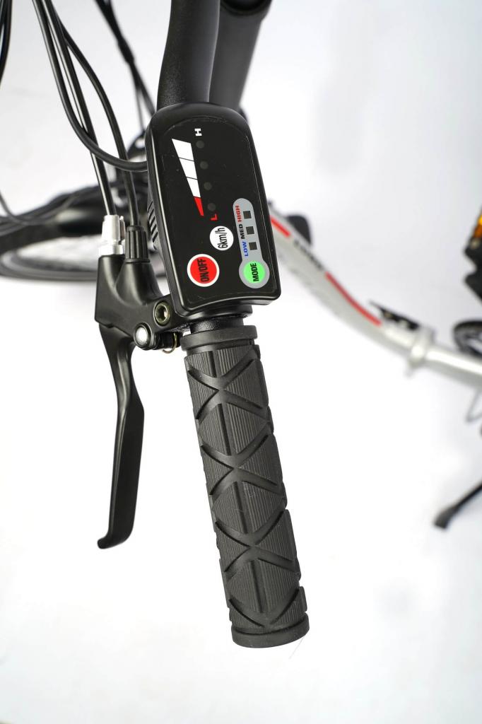 B-WARE - LOVELEC Lugo Silber Klapp E-Bike 10Ah Batterie Klappfahrrad Outdoor Campingfahrrad