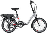 B-WARE - LOVELEC Lugo Silber Klapp E-Bike 10Ah Batterie Klappfahrrad Outdoor Campingfahrrad