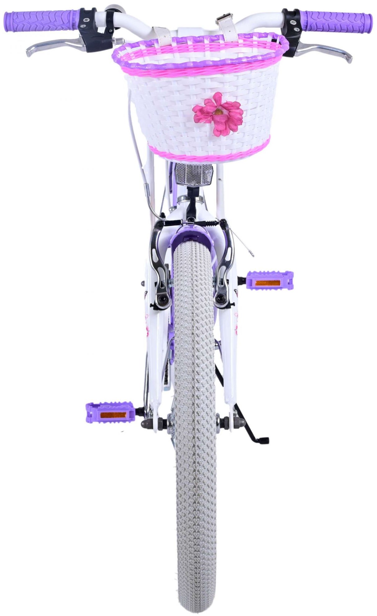 Volare Lovely Kinderfahrrad - Mädchen - 20 Zoll - Lila - Zweihandbremsen