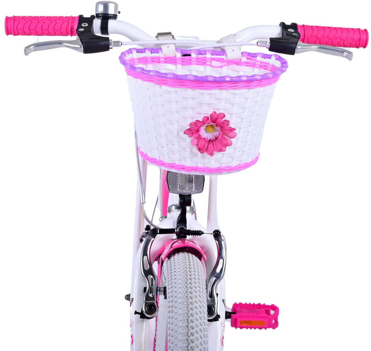 Volare Lovely Kinderfahrrad - Mädchen - 20 Zoll - Rosa Zwei Handbremsen