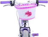 Volare Lovely Kinderfahrrad - Mädchen - 20 Zoll - Lila - Zweihandbremsen