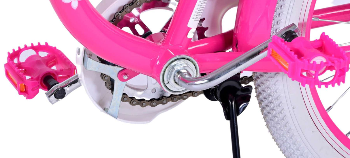 Volare Lovely Kinderfahrrad - Mädchen - 20 Zoll - Rosa Zwei Handbremsen