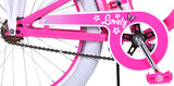 Volare Lovely Kinderfahrrad - Mädchen - 20 Zoll - Rosa Zwei Handbremsen