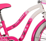 Volare Lovely Kinderfahrrad - Mädchen - 20 Zoll - Rosa