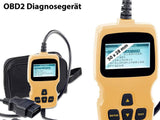 Lescars Motor OBD2 Diagnosegerät mit XL-LCD-Display Fehlerspeicher Analyse u. löschen