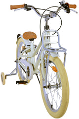 Volare Melody Kinderfahrrad - Mädchen - 18 Zoll - Sand - Zwei Handbremsen