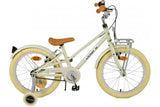 Volare Melody Kinderfahrrad - Mädchen - 18 Zoll - Sand - Zwei Handbremsen