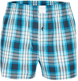 MG-1 Boxershorts MG-69-815-00-GrÃ¶ÃŸe XXL Hellblau-weiss kariert