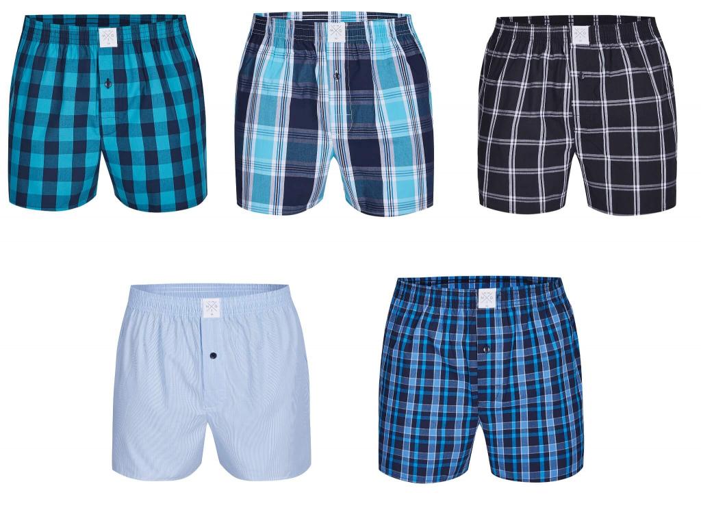 MG-1 Boxershorts MG-43-622-00 Größe M-XXL 5er Pack Herren Unterhosen Baumwolle