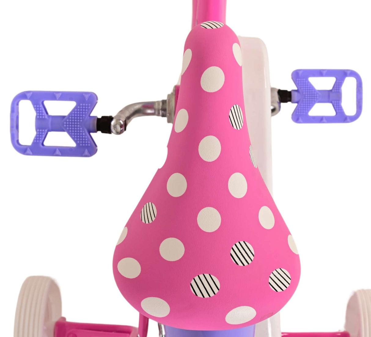 Volare Disney Minnie Kinderfahrrad 12 Zoll Pink - Sicherheit und Spaß für kleine Fahrradfans!