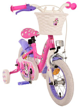 Volare Disney Minnie Kinderfahrrad 12 Zoll Pink - Sicherheit und Spaß für kleine Fahrradfans!