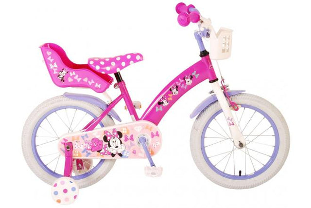 Disney Minnie Cutest Ever! 16-Zoll-Kinderfahrrad mit Handbremse und RÃ¼cktrittbremse