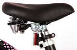 Volare Miracle Cruiser Kinderfahrrad - Mädchen - 16 Zoll - Mattschwarz - Prime Collection