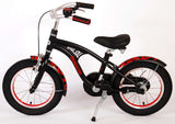 Volare Miracle Cruiser Kinderfahrrad - Jungen - 14 Zoll - Mattschwarz - Prime Collection