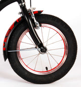 Volare Miracle Cruiser Kinderfahrrad - Jungen - 14 Zoll - Mattschwarz - Prime Collection
