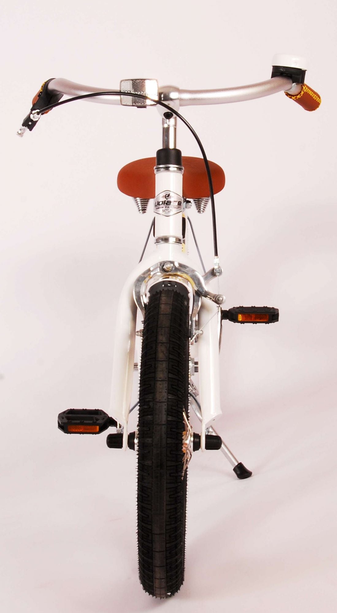 Volare Miracle Cruiser Kinderfahrrad - Mädchen - 16 Zoll - Weiß - Prime Collection