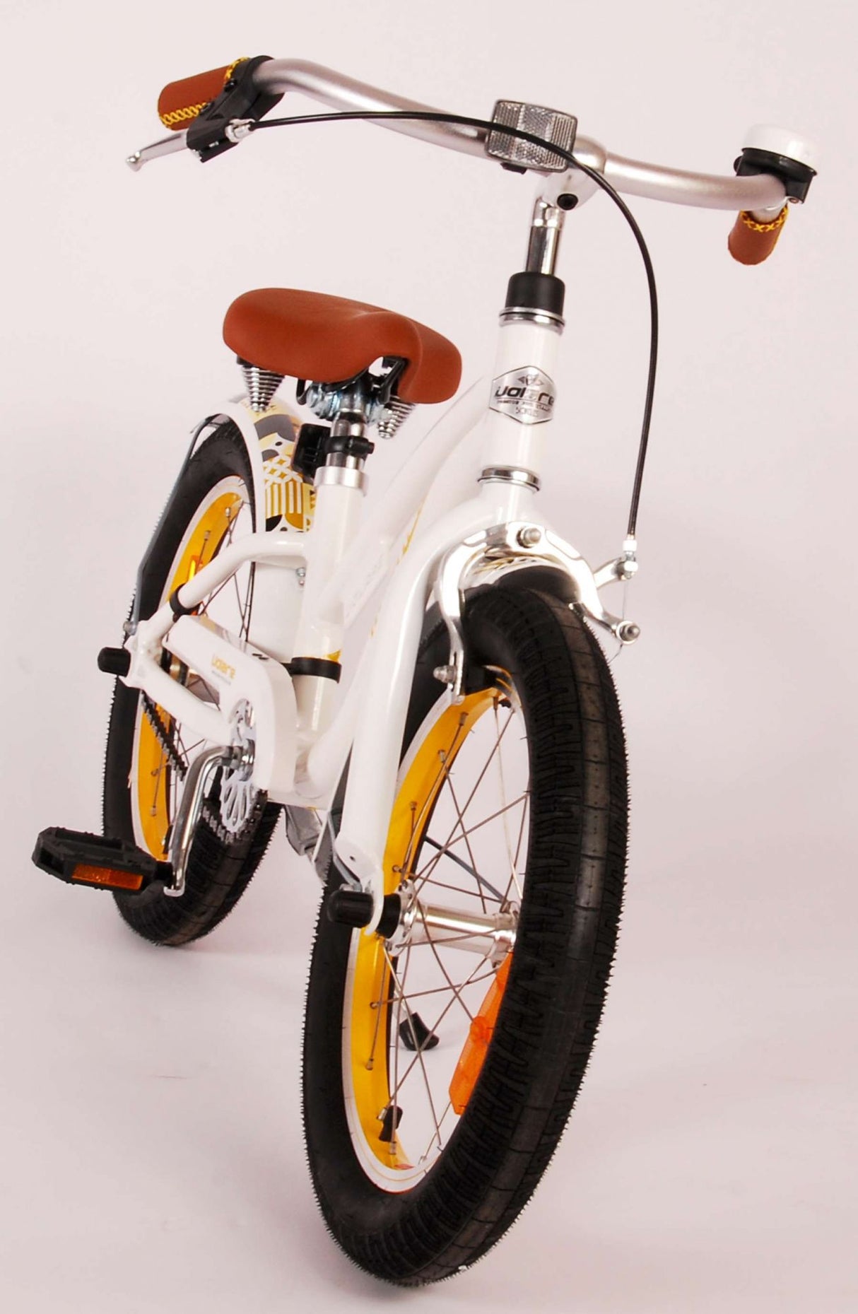 Volare Miracle Cruiser Kinderfahrrad - Mädchen - 16 Zoll - Weiß - Prime Collection