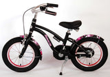Volare Miracle Cruiser Kinderfahrrad - Mädchen - 14 Zoll - Mattschwarz - Prime Collection